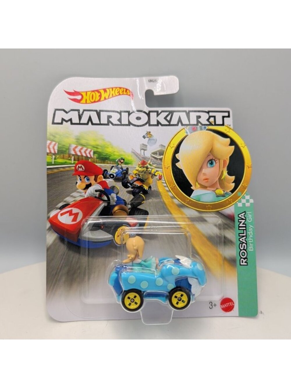 NEW Hot Wheels Mario Kart Rosalina Birthday Girl Nintendo Mattel
